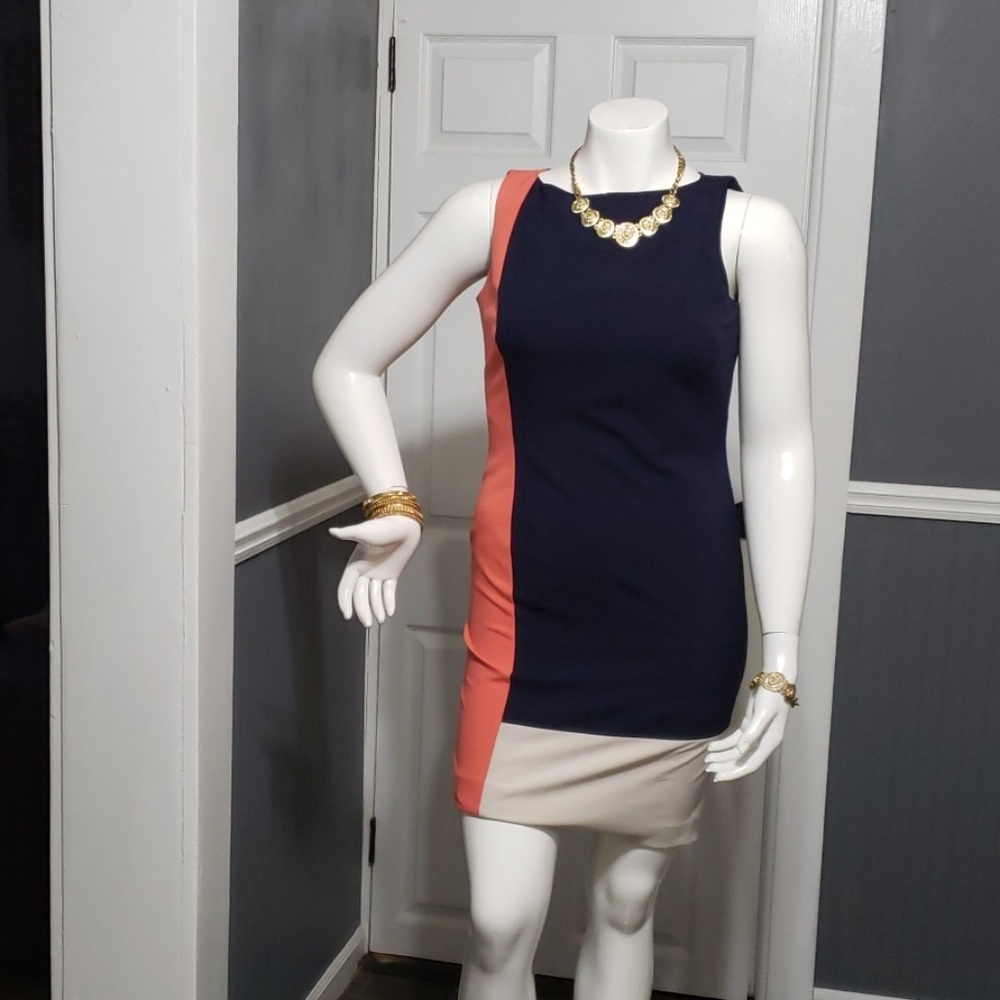 LAUREN RALPH LAUREN SLEEVELESS DRESS
